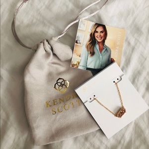 Kendra Scott Ever Rose Gold Pendant Necklace